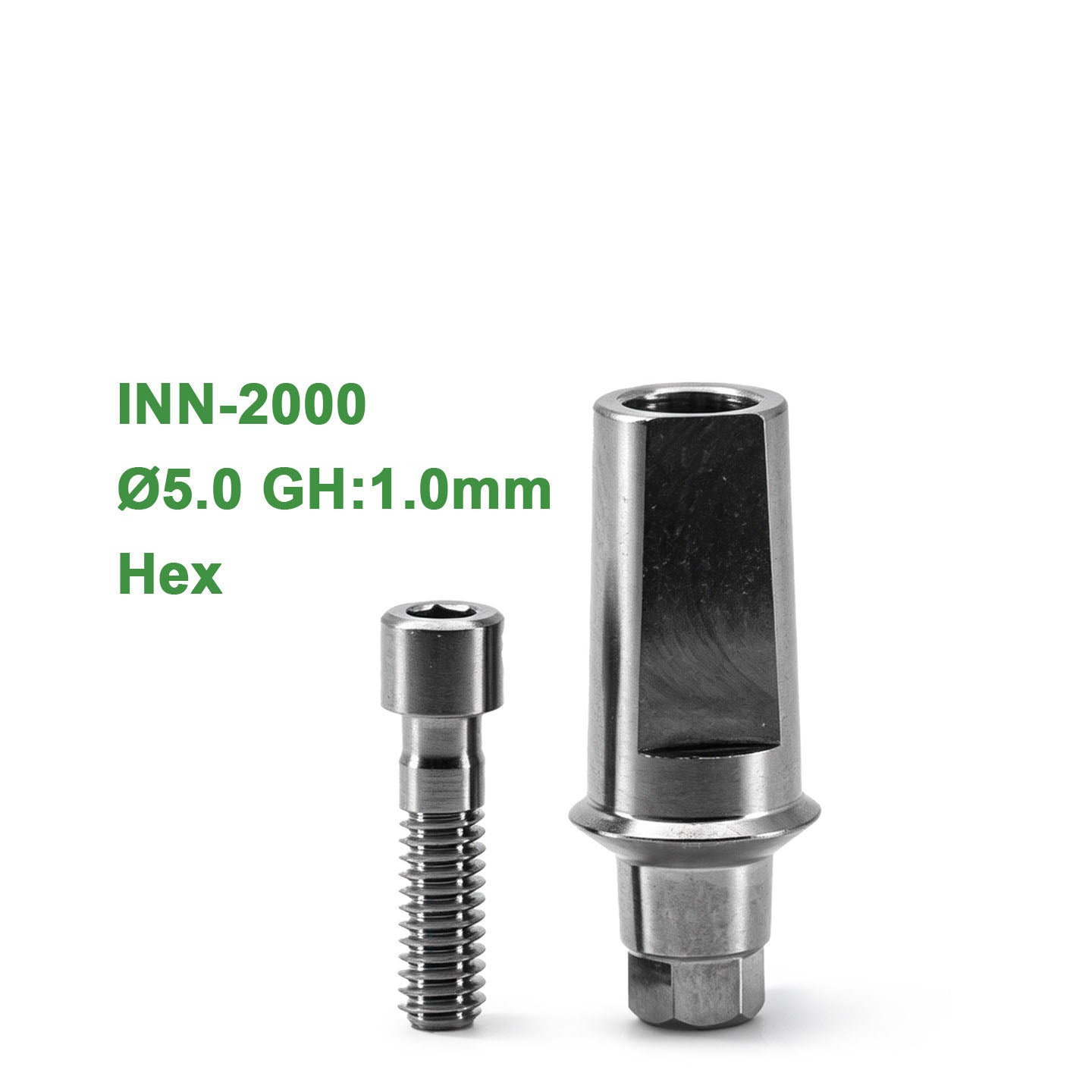 Straight Abutment Compatible with BB® Implants