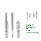 Open Transfer Coping Compatible with Dentium Implants