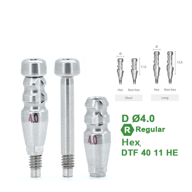 Closed Impression Coping Compatible with Dentium Implants