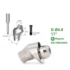 17°/30° Multi Angled Abutment Compatible with Osstem
