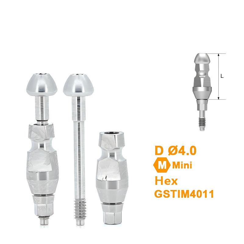 Closed Tray Impression Coping Compatible with Osstem
