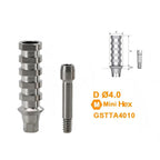 Temporary Abutment Compatible with Osstem TS Implant