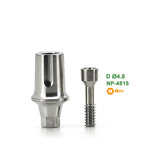 Straight Abutment Compatible with Nobel® Implants