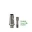 Straight Abutment Compatible with ADIN OS System for Single Implant