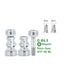 Multi Closed Impression Coping Compatible with Dentium Implants
