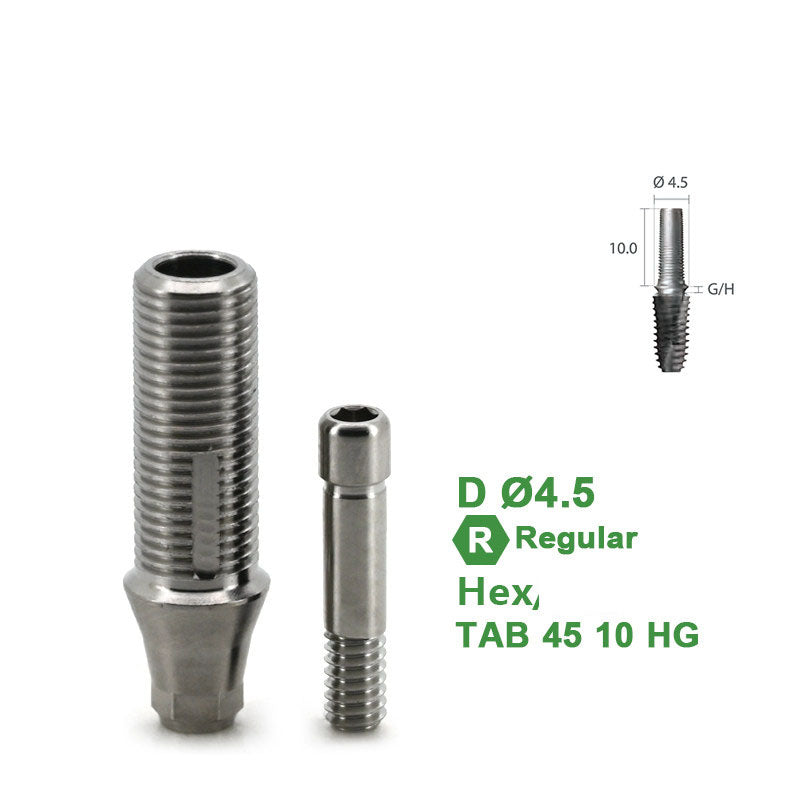 Temporary Abutment Compatible with Dentium Implants Main image