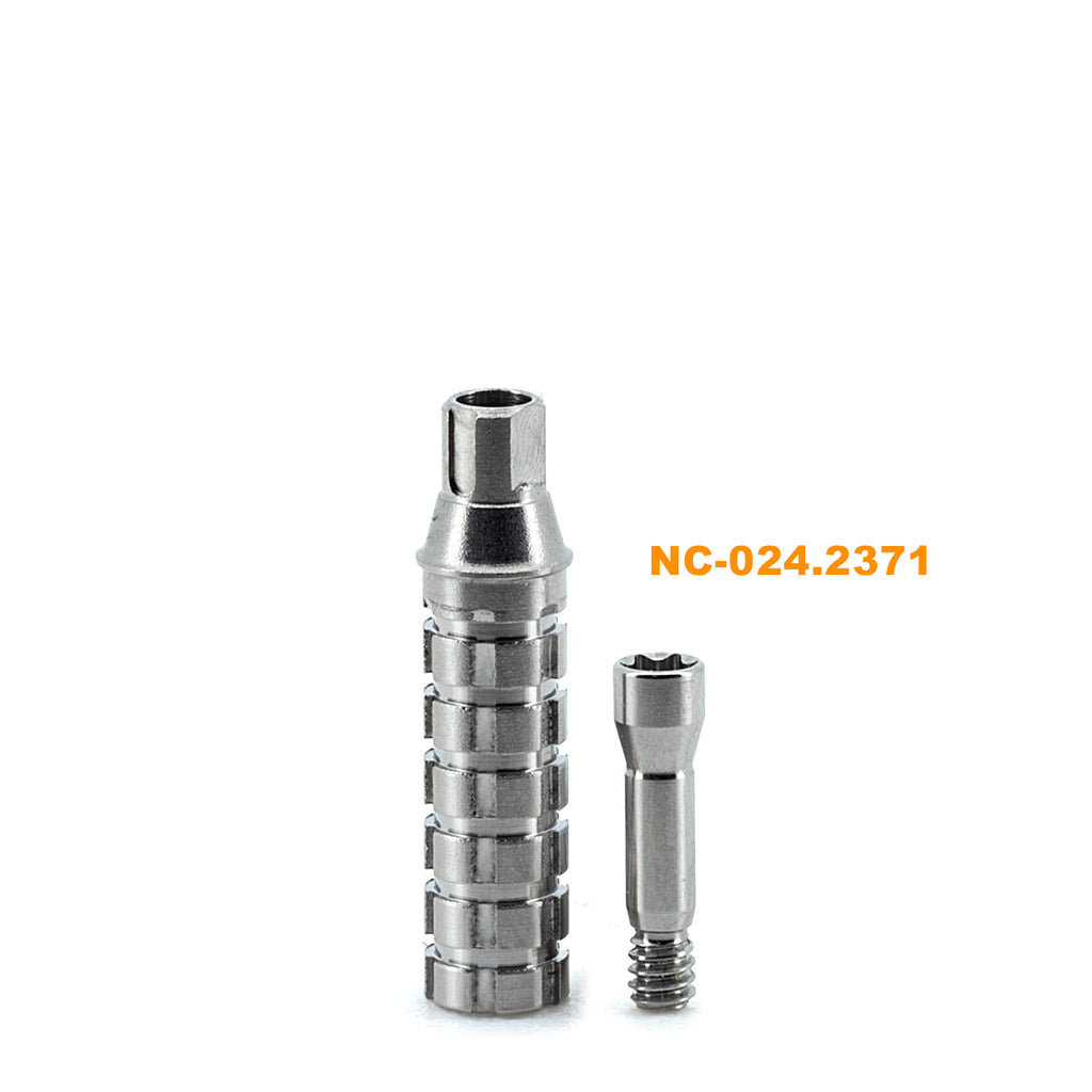Implant Temporary Abutment Compatible with Straumann