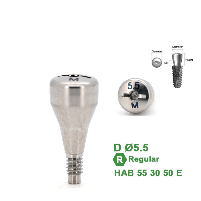 Healing Abutment Compatible with Dentium Implants