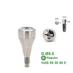Healing Abutment Compatible with Dentium Implants