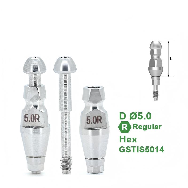 Closed Tray Impression Coping Compatible with Osstem