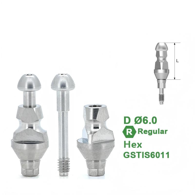 Closed Tray Impression Coping Compatible with Osstem