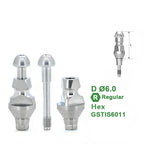 Closed Tray Impression Coping Compatible with Osstem