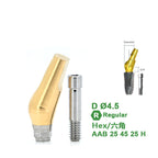 Angled Abutment Compatible with Dentium Implants