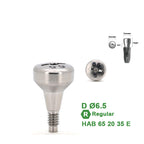 Healing Abutment Compatible with Dentium Implants