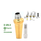 Regular-Angled Abutment Compatible with Osstem
