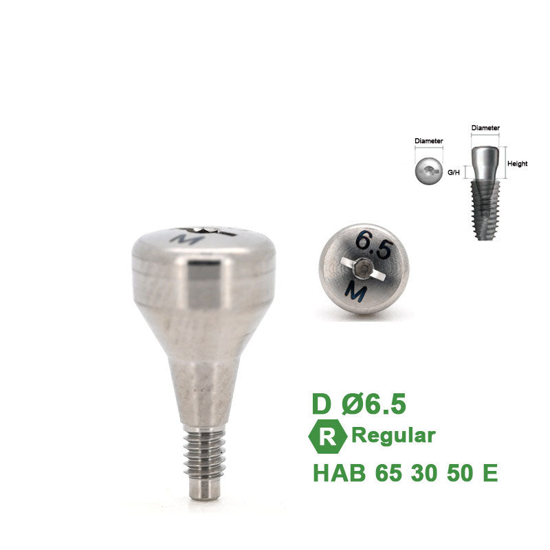 Healing Abutment Compatible with Dentium Implants