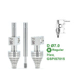 Open Impression Coping Compatible with Osstem TS Implant