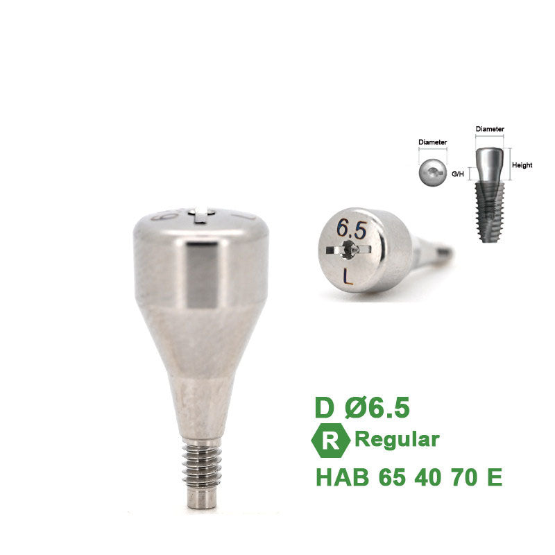 Healing Abutment Compatible with Dentium Implants