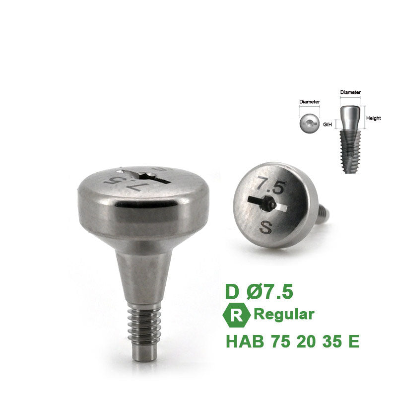 Healing Abutment Compatible with Dentium Implants