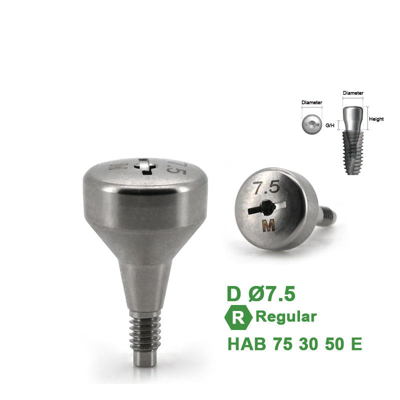 Healing Abutment Compatible with Dentium Implants