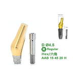 Angled Abutment Compatible with Dentium Implants
