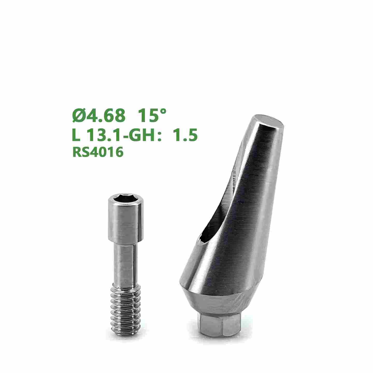 Angled Abutment Compatible with ADIN OS Implants