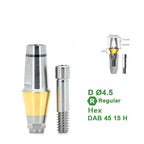 Straight Abutment Compatible with Dentium Implants