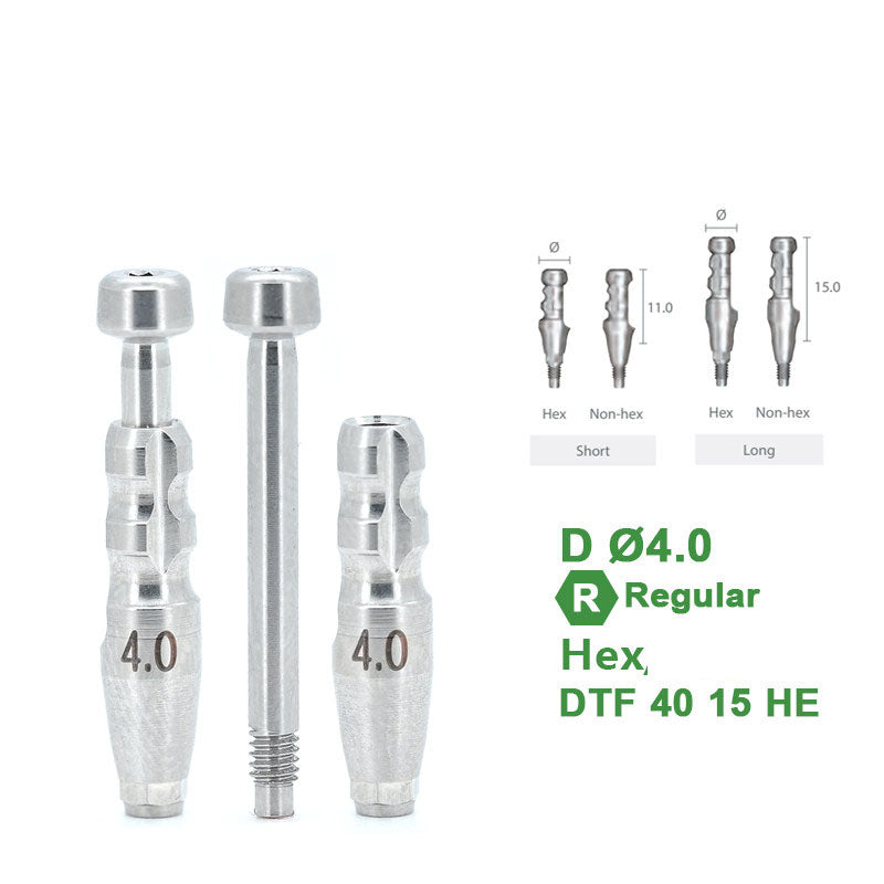 Closed Impression Coping Compatible with Dentium Implants