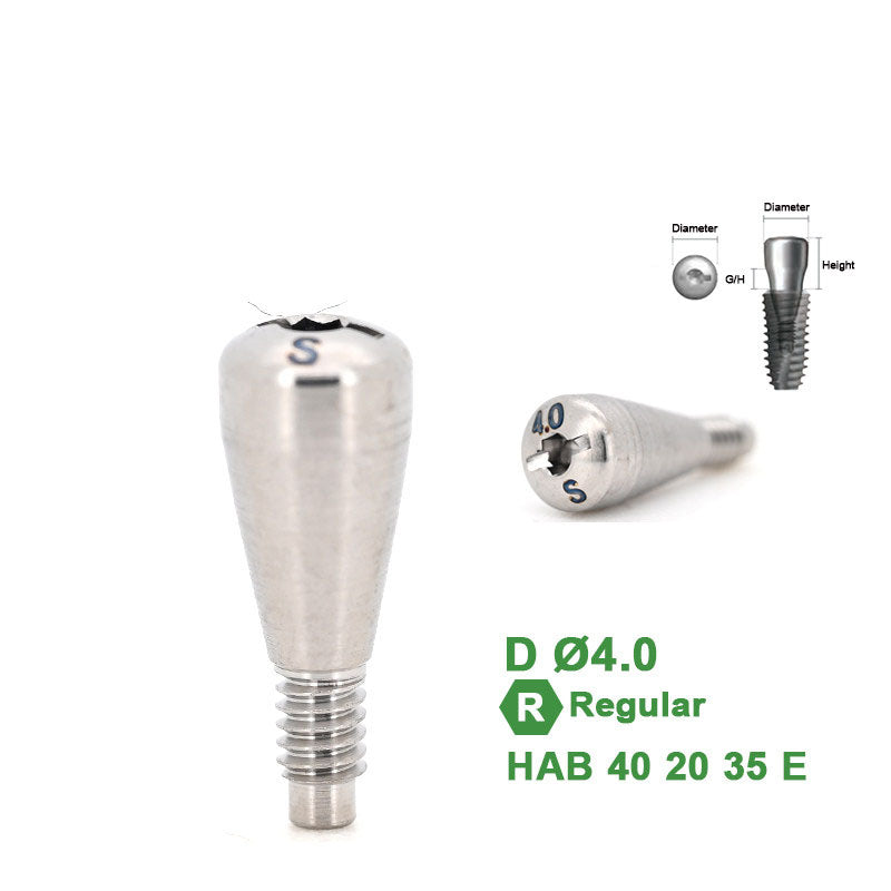 Healing Abutment Compatible with Dentium Implants