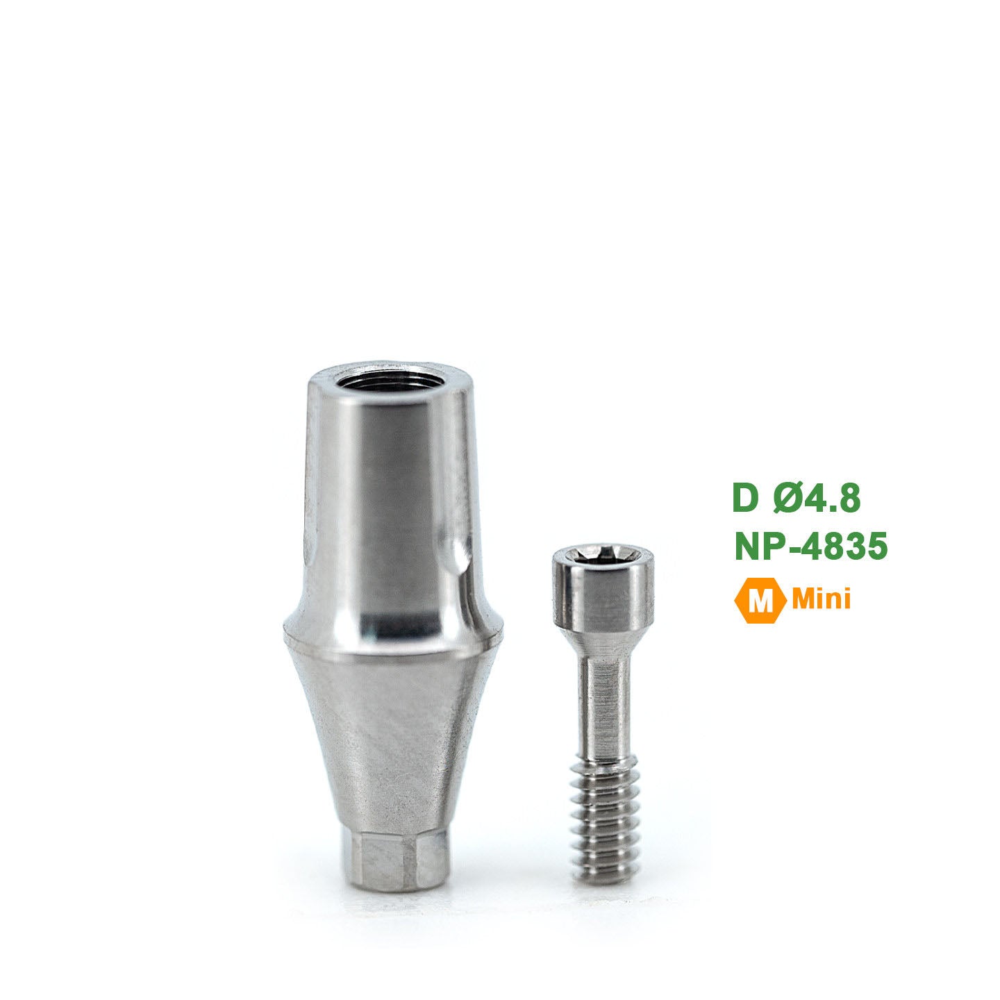Straight Abutment Compatible with Nobel® Implants