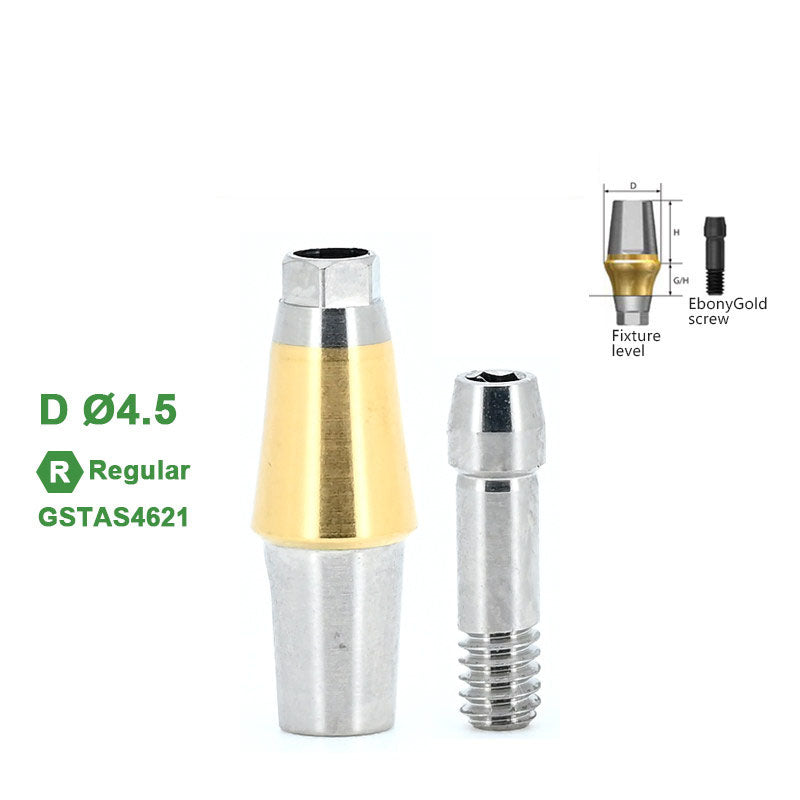Regular Straight Abutment Compatible with Osstem Implants