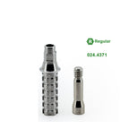 Implant Temporary Abutment Compatible with Straumann