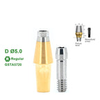 Regular Straight Abutment Compatible with Osstem Implants