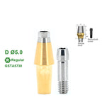 Regular Straight Abutment Compatible with Osstem Implants