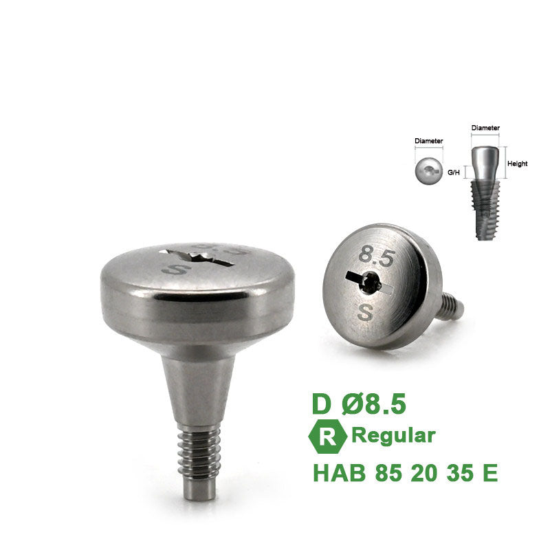 Healing Abutment Compatible with Dentium Implants