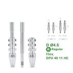 Open Transfer Coping Compatible with Dentium Implants