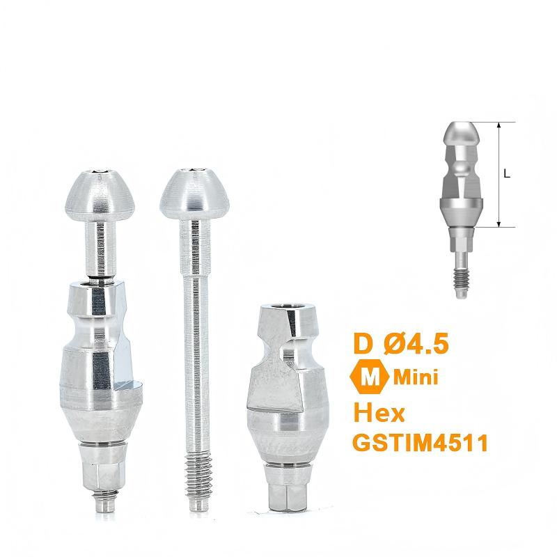 Closed Tray Impression Coping Compatible with Osstem