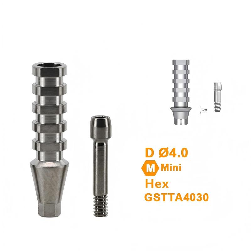 Temporary Abutment Compatible with Osstem TS Implant