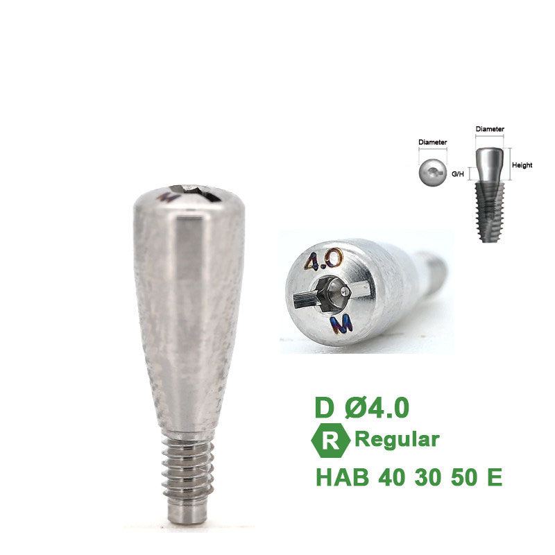 Healing Abutment Compatible with Dentium Implants