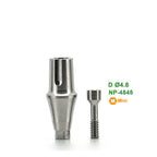 Straight Abutment Compatible with Nobel® Implants