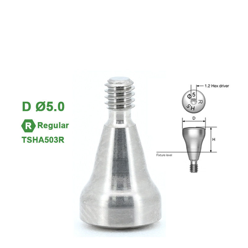 Healing Abutment Compatible with Osstem TS Implant