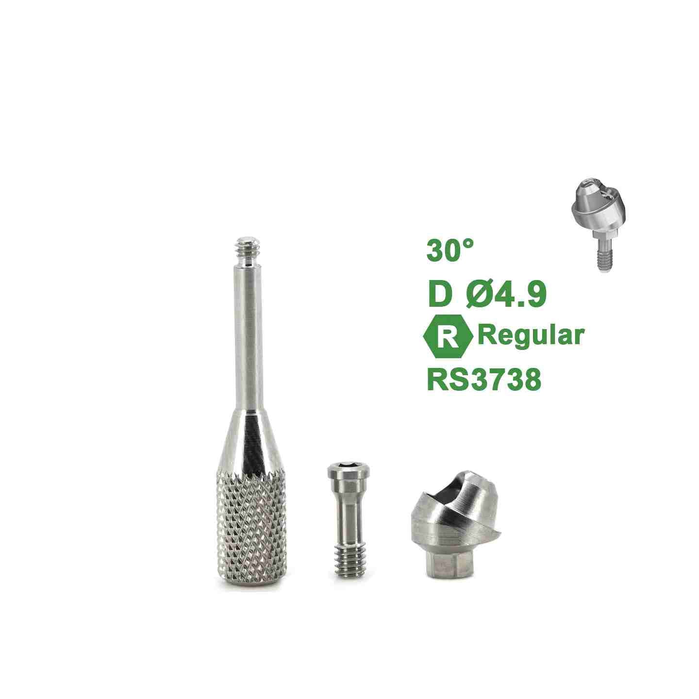 Multi Angled Abutment Compatible with ADIN OS System