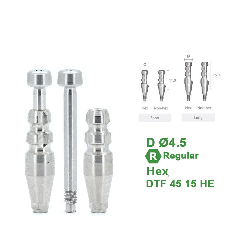 Closed Impression Coping Compatible with Dentium Implants