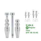 Closed Impression Coping Compatible with Dentium Implants