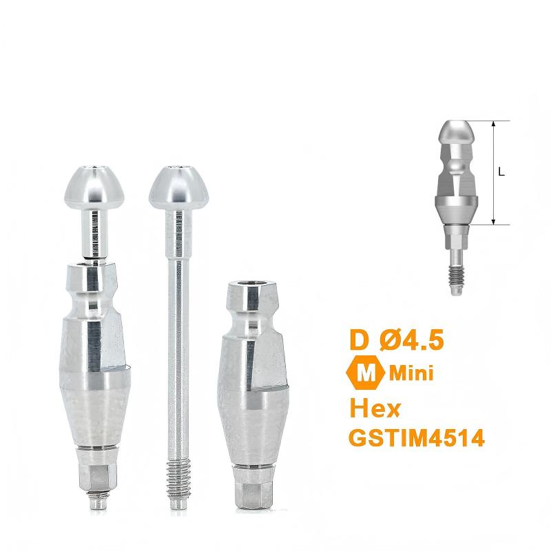 Closed Tray Impression Coping Compatible with Osstem