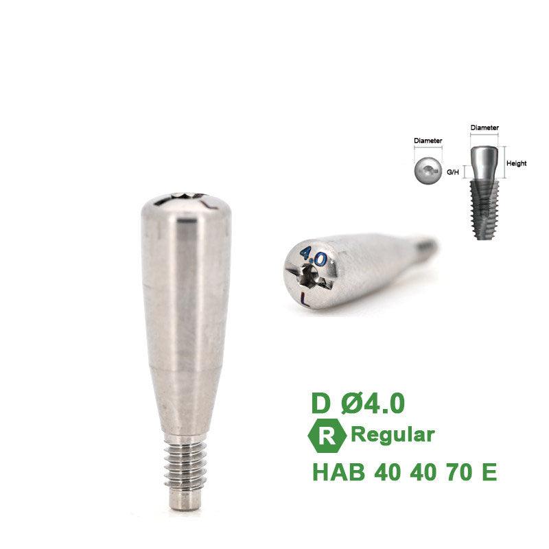 Healing Abutment Compatible with Dentium Implants