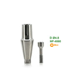 Straight Abutment Compatible with Nobel® Implants