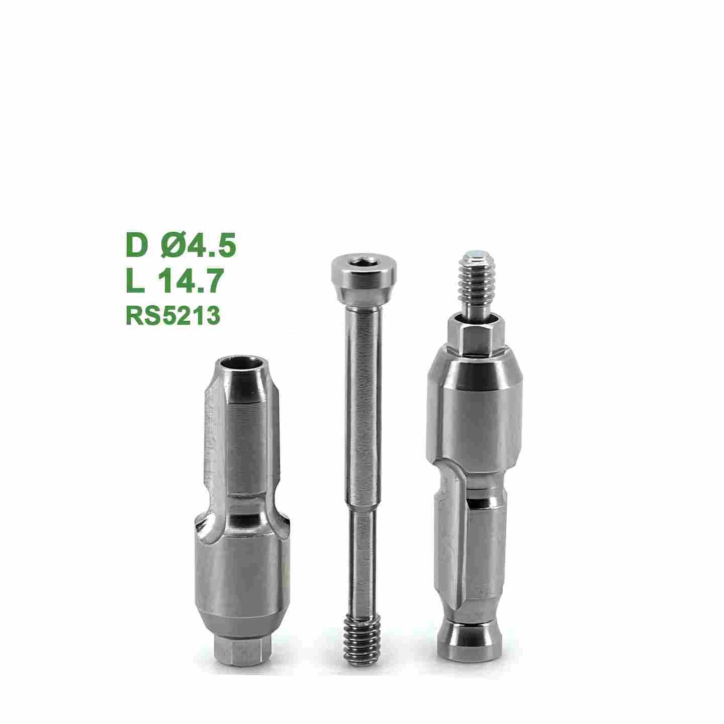 Closed Tray Impression Coping Compatible with ADIN OS System
