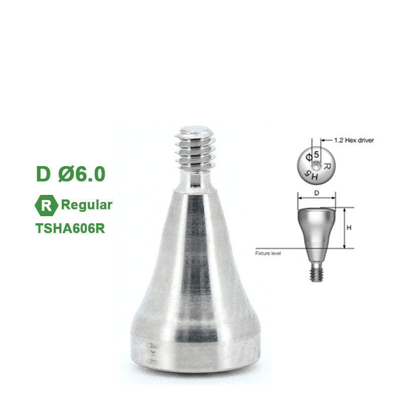 Healing Abutment Compatible with Osstem TS Implant