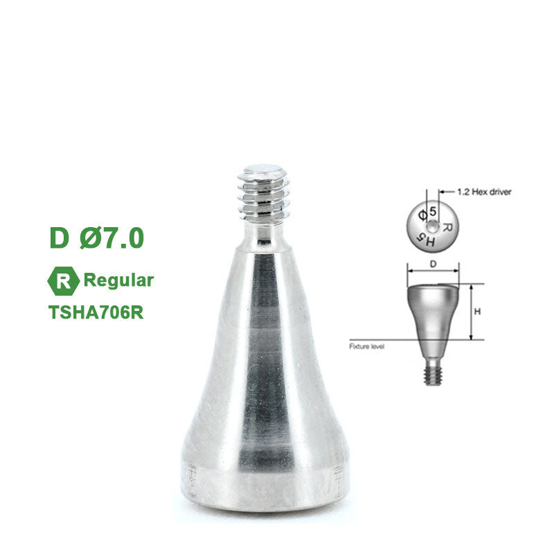 Healing Abutment Compatible with Osstem TS Implant Secondary image